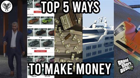 Gta V Best Way To Make Money Online - GTA 5 Online - Best Ways To Make Money Online! Fast & Easy Money
